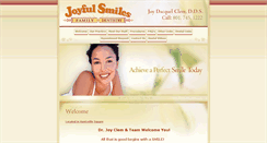 Desktop Screenshot of joyfulsmiles.com